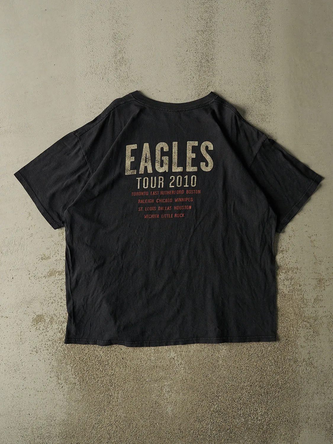 Vintage 10' Black The Eagles "Hotel California" Band Tee (XL/XXL) sold by Rebalance Vintage product image thumbnail 2