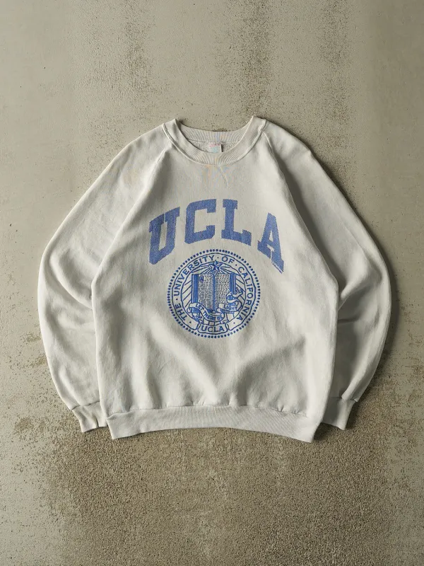 Vintage 80s Beige UCLA Crewneck (M) made by Rebalance Vintage