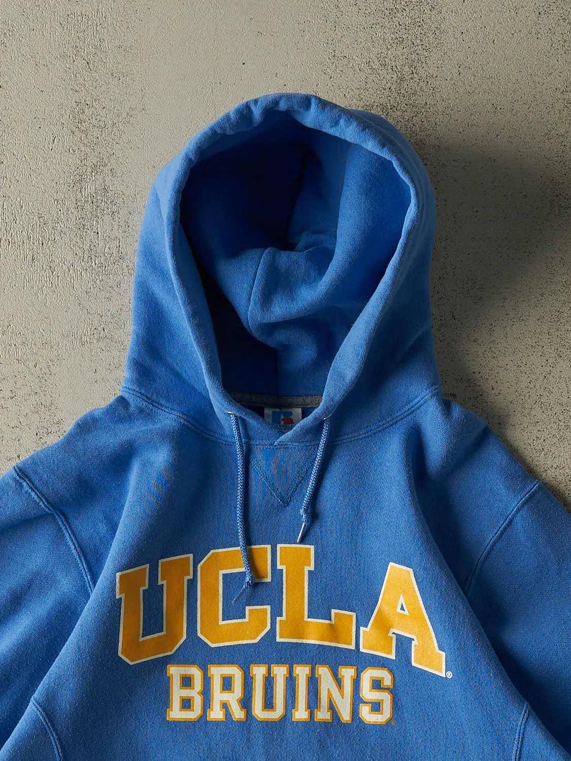 Vintage Y2K Blue Russell Athletic UCLA Bruins Hoodie (M/L) sold by Rebalance Vintage product image thumbnail 2