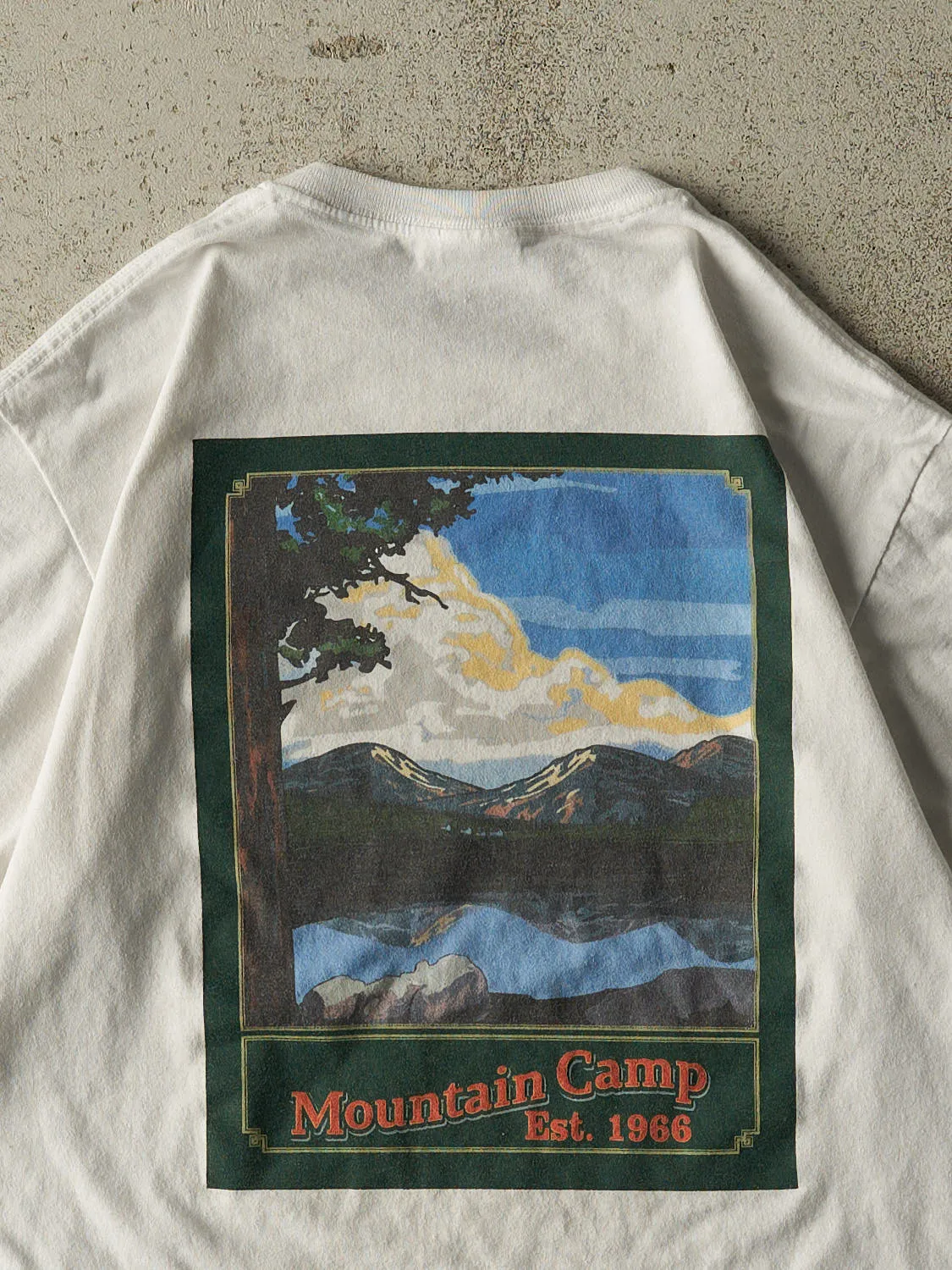 Vintage 90s White Mountain Camp Tee (M) sold by Rebalance Vintage product image thumbnail 4