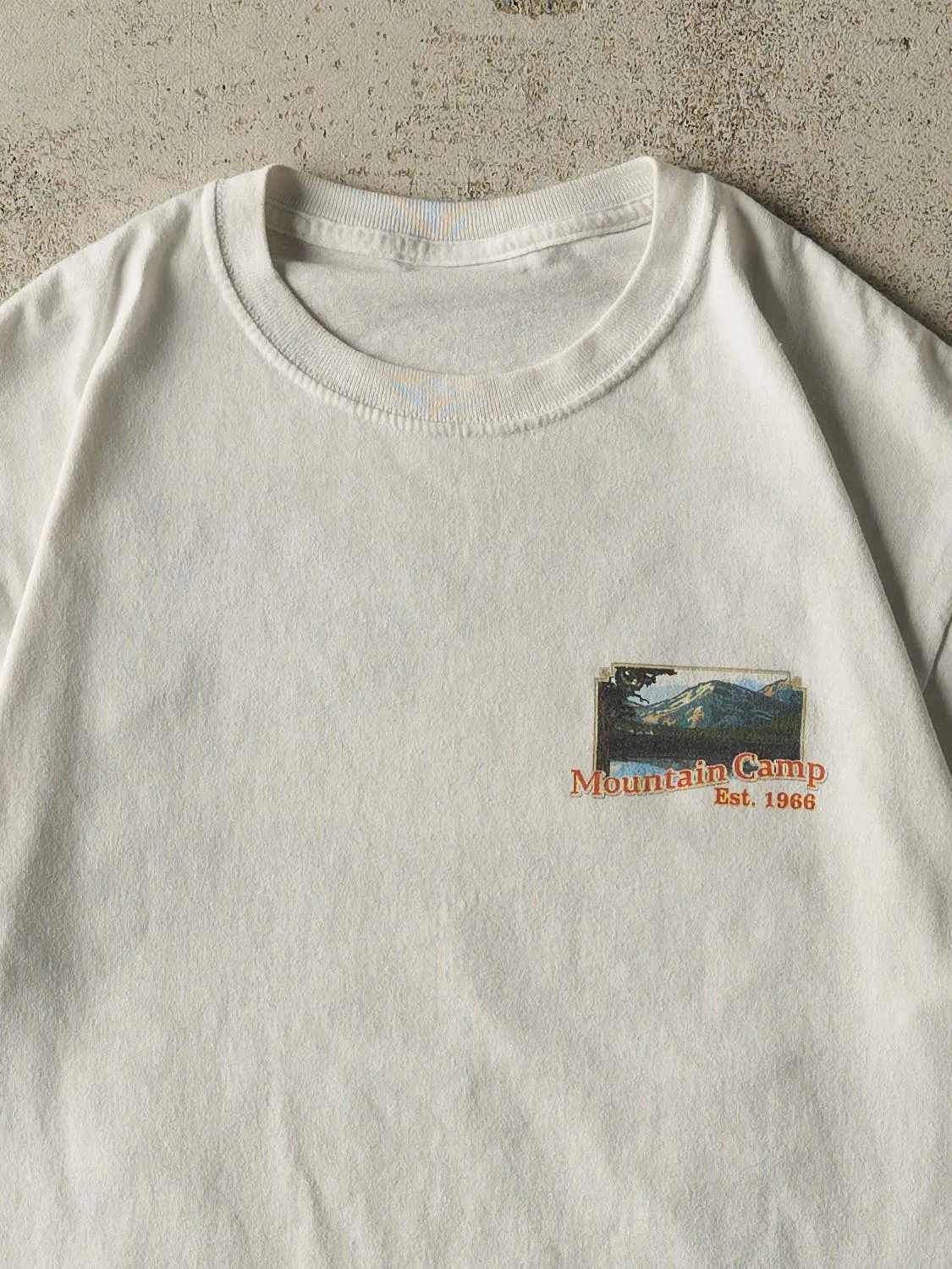Vintage 90s White Mountain Camp Tee (M) sold by Rebalance Vintage product image thumbnail 3