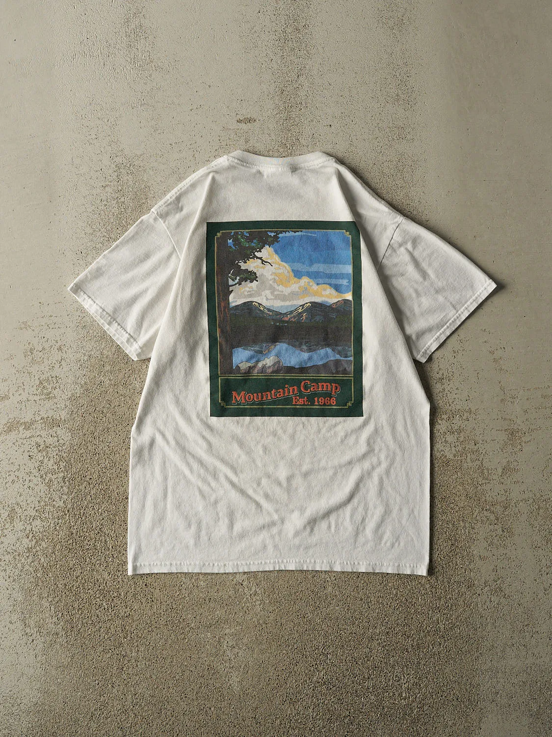 Vintage 90s White Mountain Camp Tee (M) sold by Rebalance Vintage product image thumbnail 2