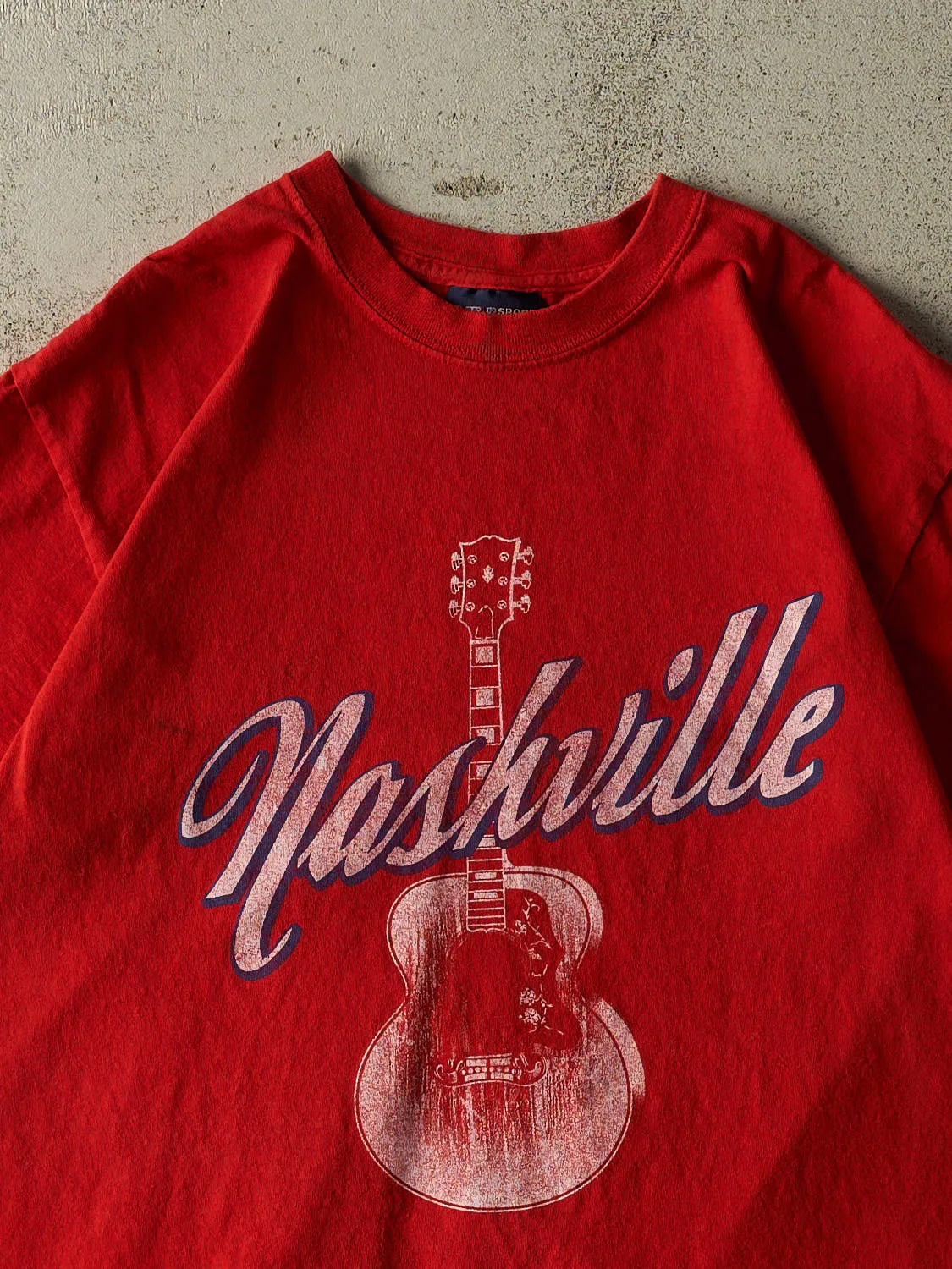 Vintage 90s Red Nashvillle Tee (M) sold by Rebalance Vintage product image thumbnail 2
