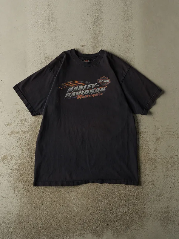 Vintage 05' Faded Black Harley Davidson Ottawa Tee (L/XL) sold by Rebalance Vintage