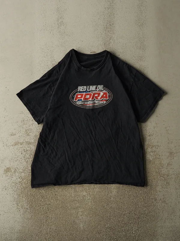 Vintage Y2K Black PDRA Drag Racing Tee (L) made by Rebalance Vintage