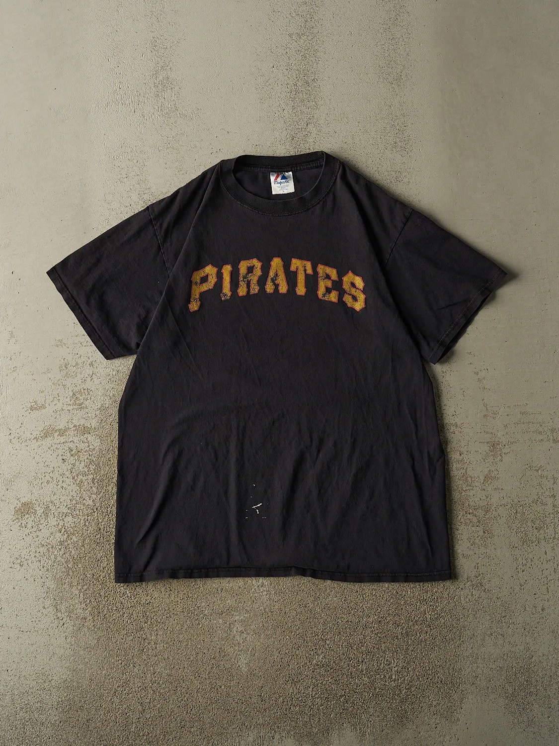 Vintage Y2K Faded Black Pittsburgh Pirates #38 Jason Bay Player Tee (XL) sold by Rebalance Vintage