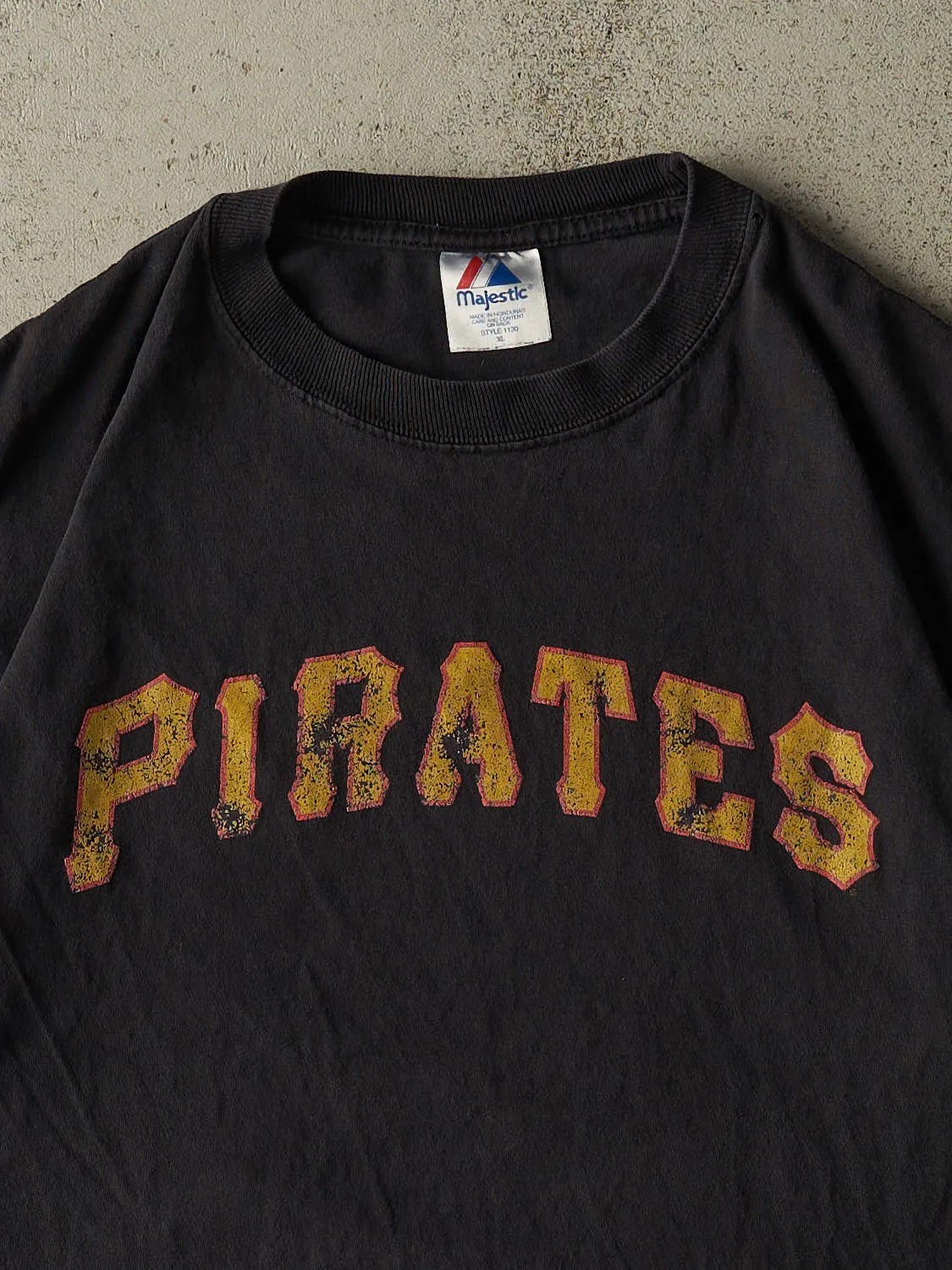 Vintage Y2K Faded Black Pittsburgh Pirates #38 Jason Bay Player Tee (XL) sold by Rebalance Vintage product image thumbnail 3