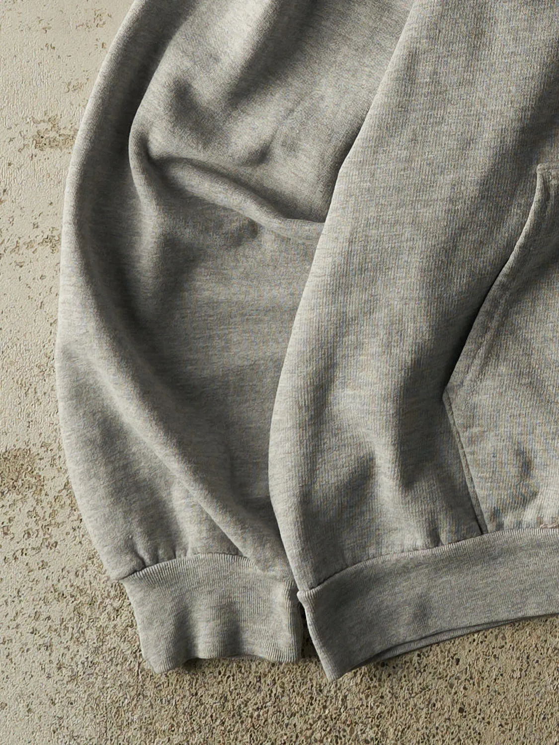 Vintage 90s Grey University of Michigan Hoodie (M/L) sold by Rebalance Vintage product image thumbnail 3