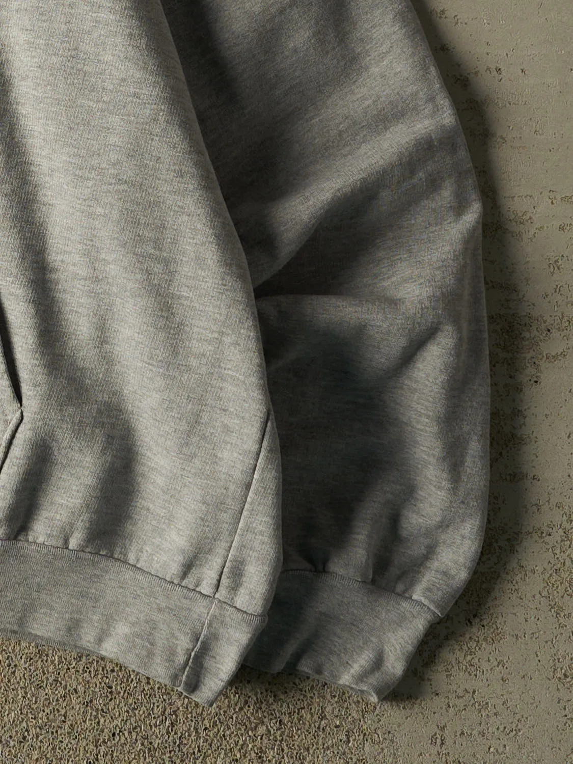 Vintage 90s Grey University of Michigan Hoodie (M/L) sold by Rebalance Vintage product image thumbnail 4