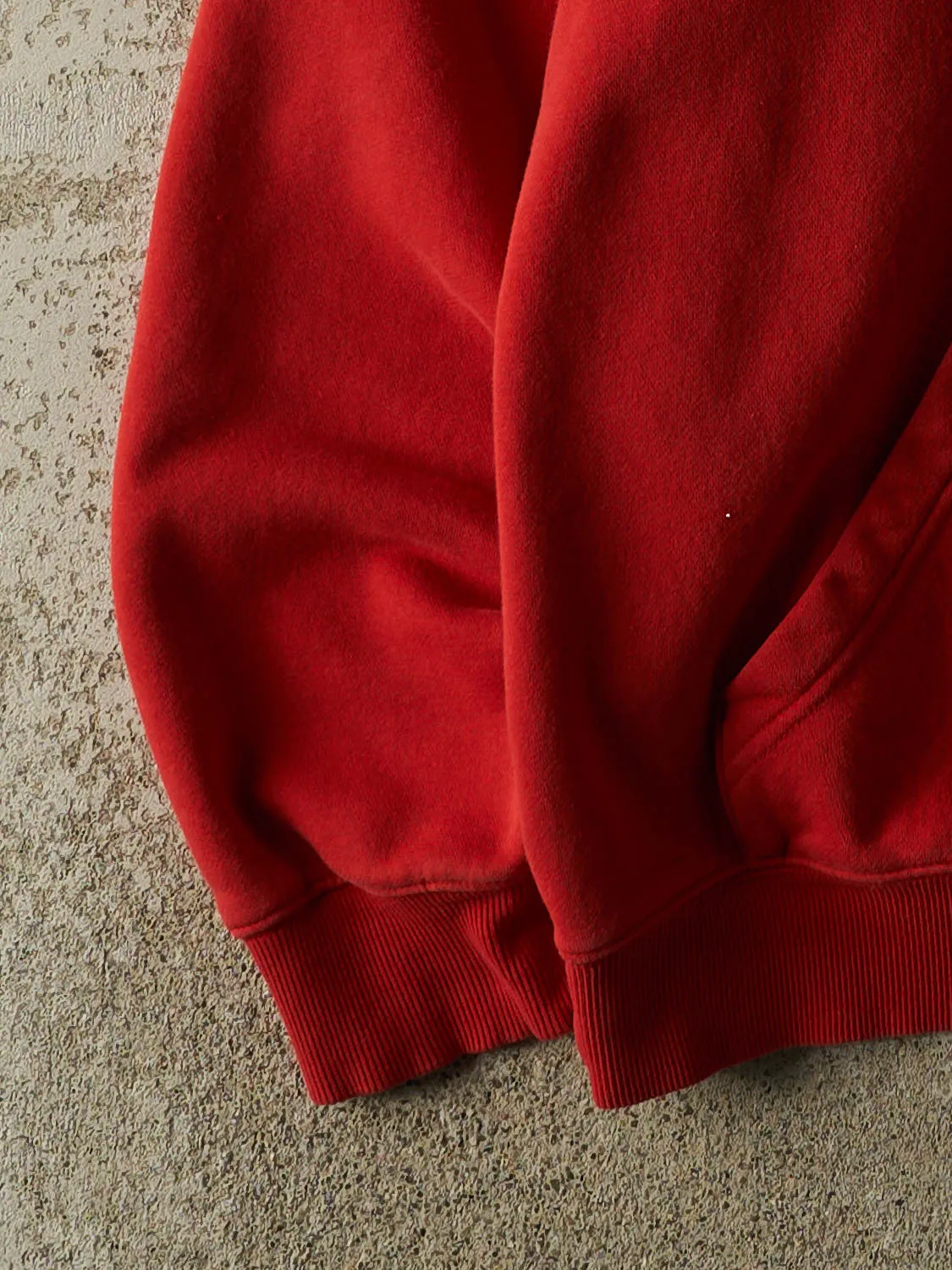 Vintage 90s Red Adidas Embroidered Hoodie (XL/XXL) sold by Rebalance Vintage product image thumbnail 3
