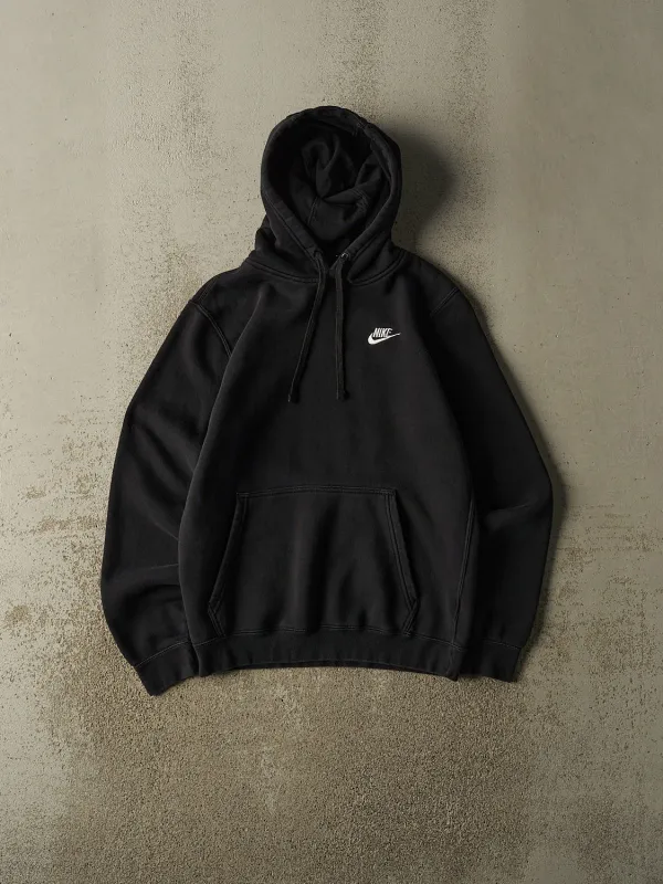 Vintage Y2K Black Nike Embroidered Hoodie (S/M) made by Rebalance Vintage