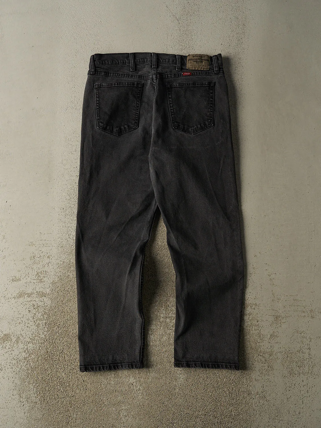Vintage 90s Faded Black Wrangler Denim Pants (33x29) sold by Rebalance Vintage product image thumbnail 3