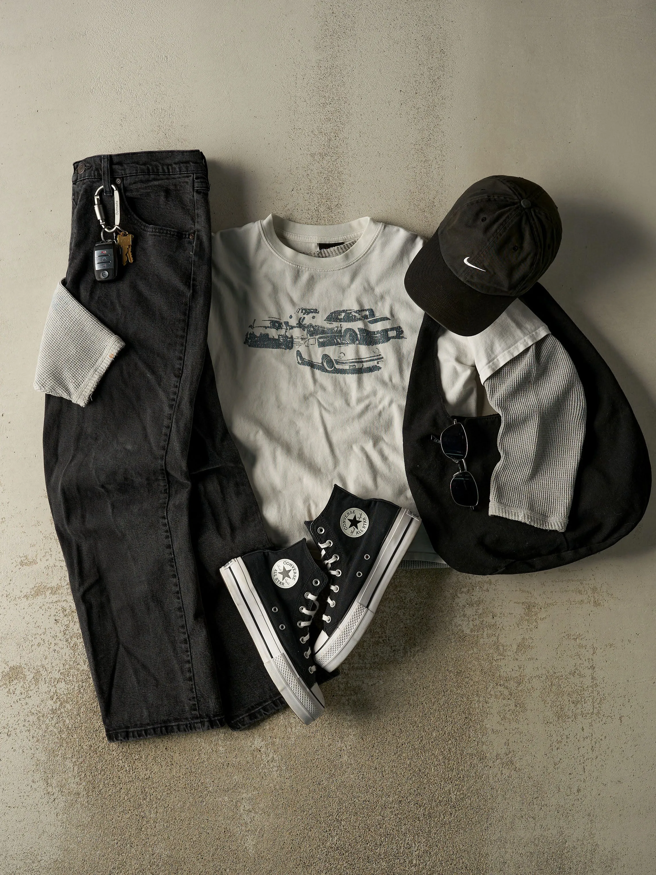 Vintage 90s Faded Black Wrangler Denim Pants (33x29) sold by Rebalance Vintage product image thumbnail 2