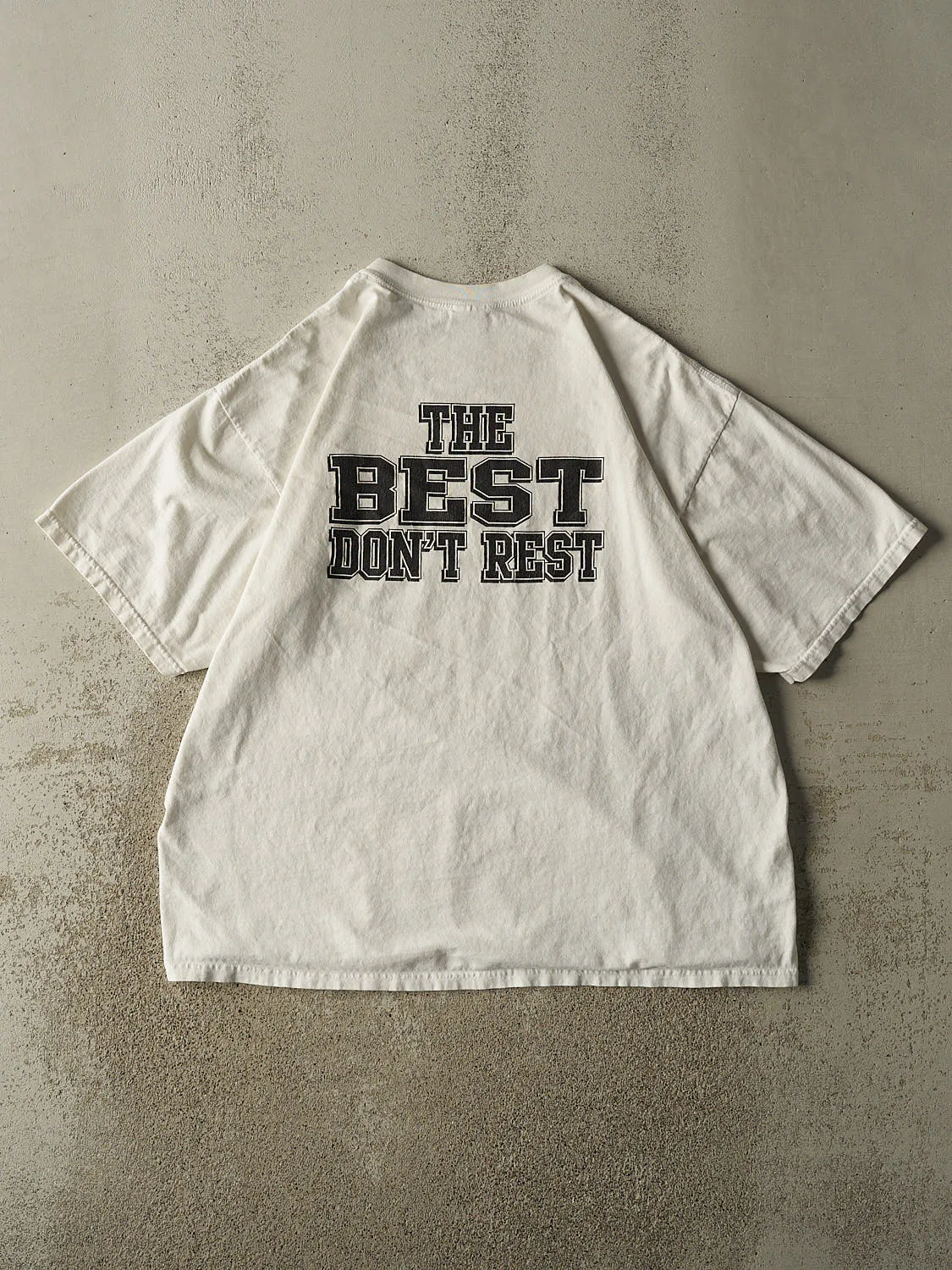 Vintage Y2K White Grandin Football Tee (XL/XXL) sold by Rebalance Vintage product image thumbnail 2