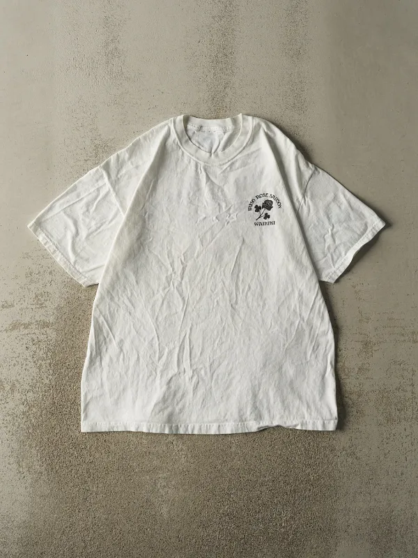Vintage 90s White Irish Rose Saloon Tee (L/XL) made by Rebalance Vintage