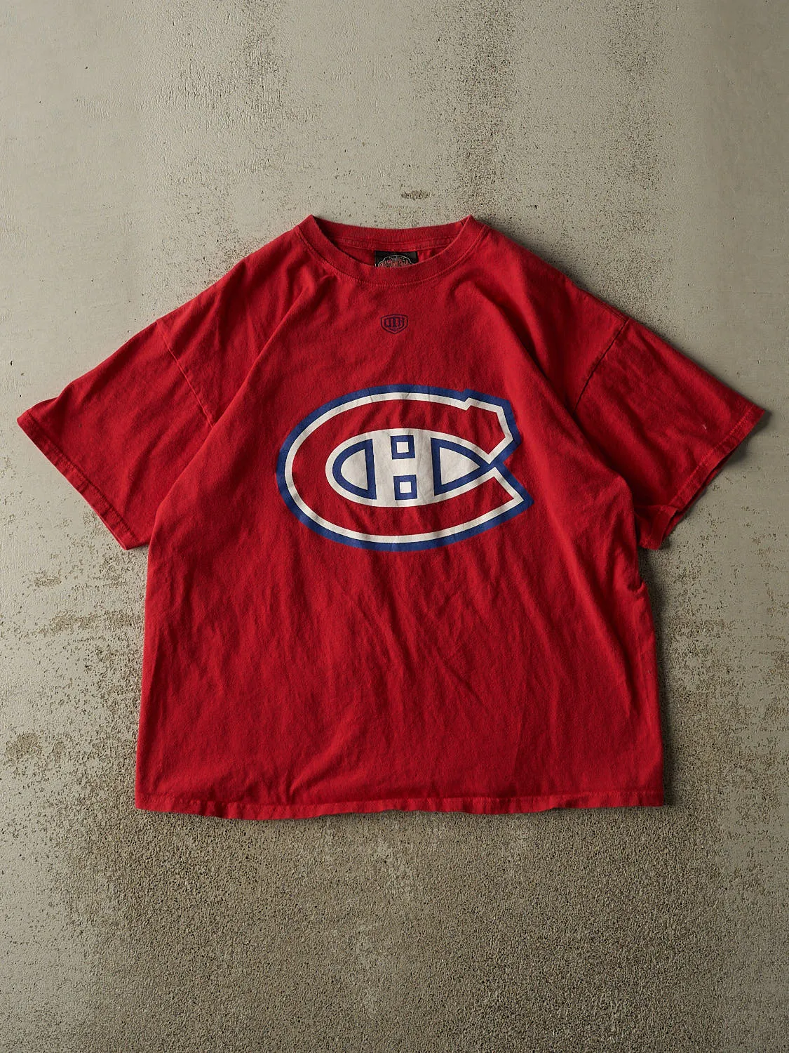 Vintage Y2K Red Montreal Canadiens Tee (L/XL) sold by Rebalance Vintage