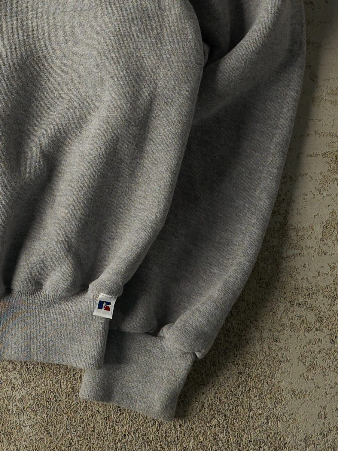 Vintage 90s Grey Russell Athletic Blank Crewneck (XXL) sold by Rebalance Vintage product image thumbnail 4