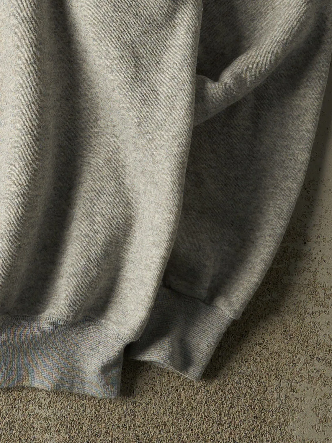 Vintage 80s Grey Blank Crewneck (L/XL) sold by Rebalance Vintage product image thumbnail 4