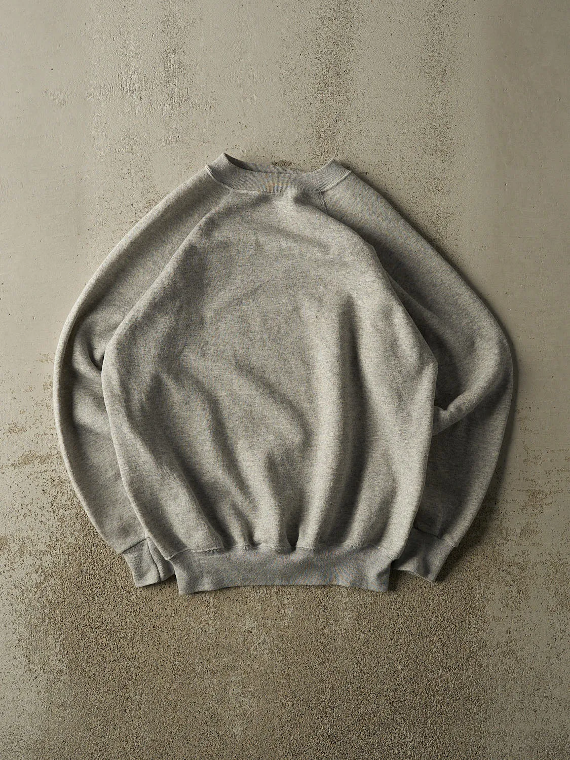 Vintage 80s Grey Blank Crewneck (L/XL) sold by Rebalance Vintage