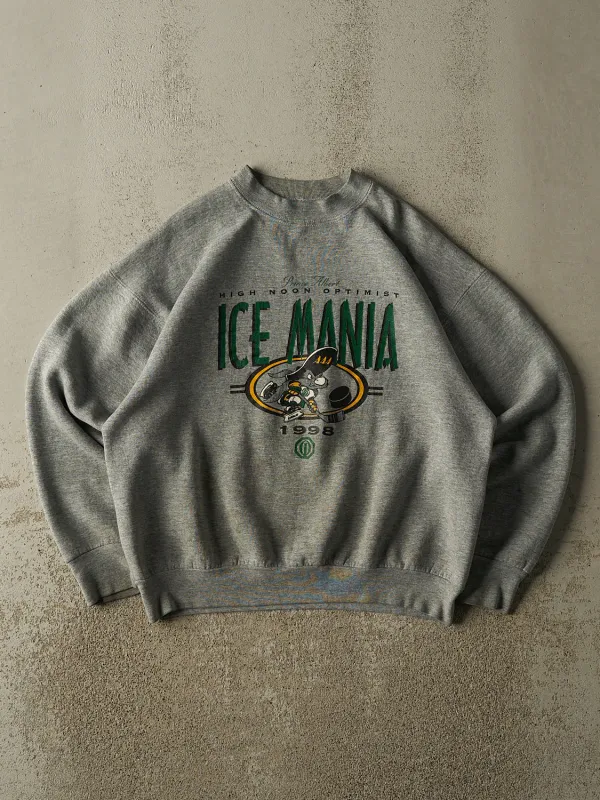 Vintage 98' Grey Ice Mania Crewneck (M/L) sold by Rebalance Vintage