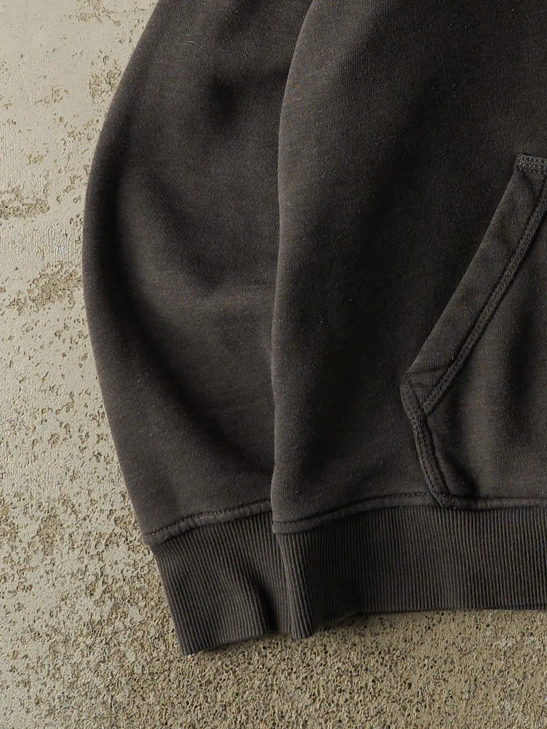 Vintage Y2K Charcoal Grey Carhartt Hoodie (M) sold by Rebalance Vintage product image thumbnail 4