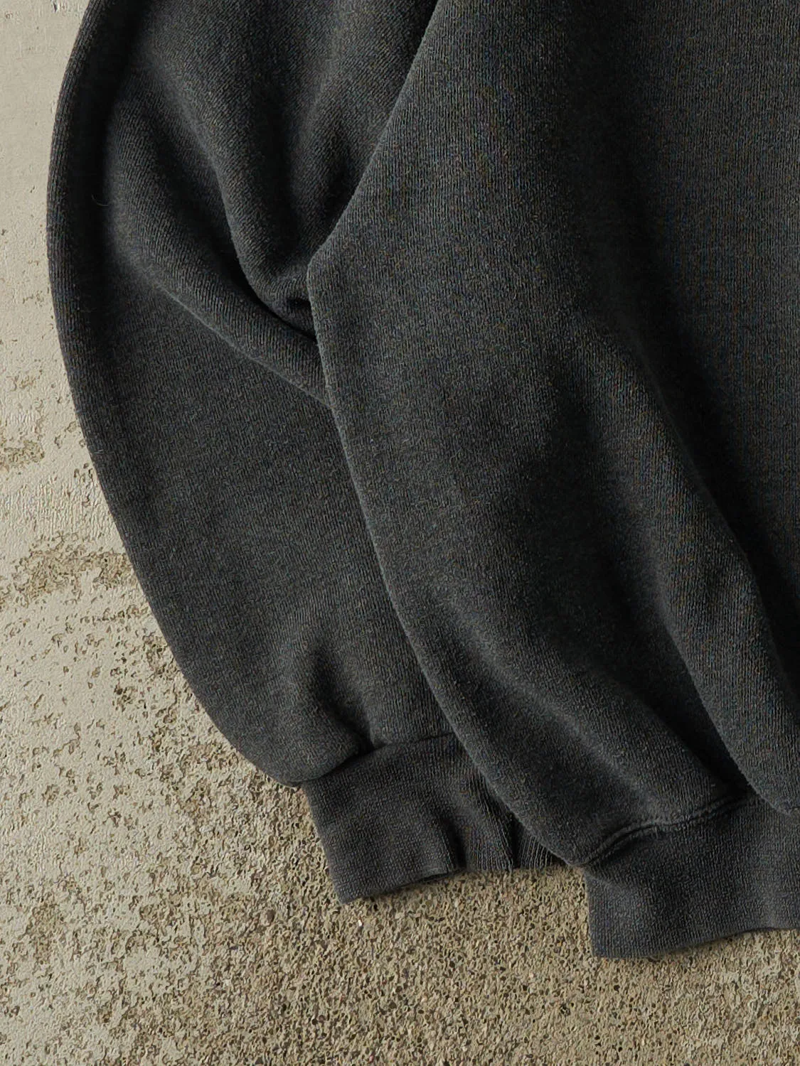 Vintage 90s Charcoal Grey Discus Athletic Blank Crewneck (L) sold by Rebalance Vintage product image thumbnail 3