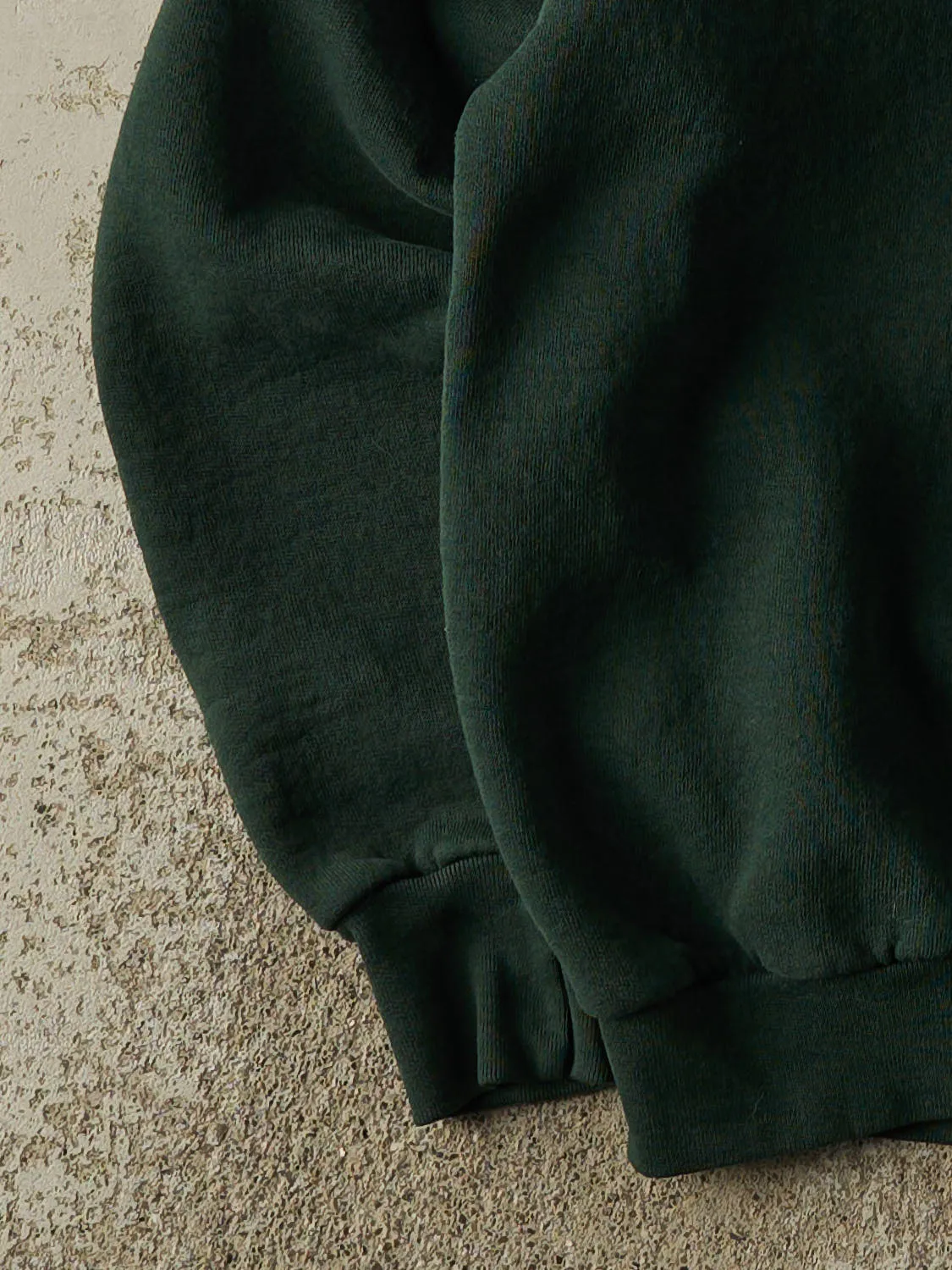 Vintage 90s Green Blank Crewneck (S) sold by Rebalance Vintage product image thumbnail 3