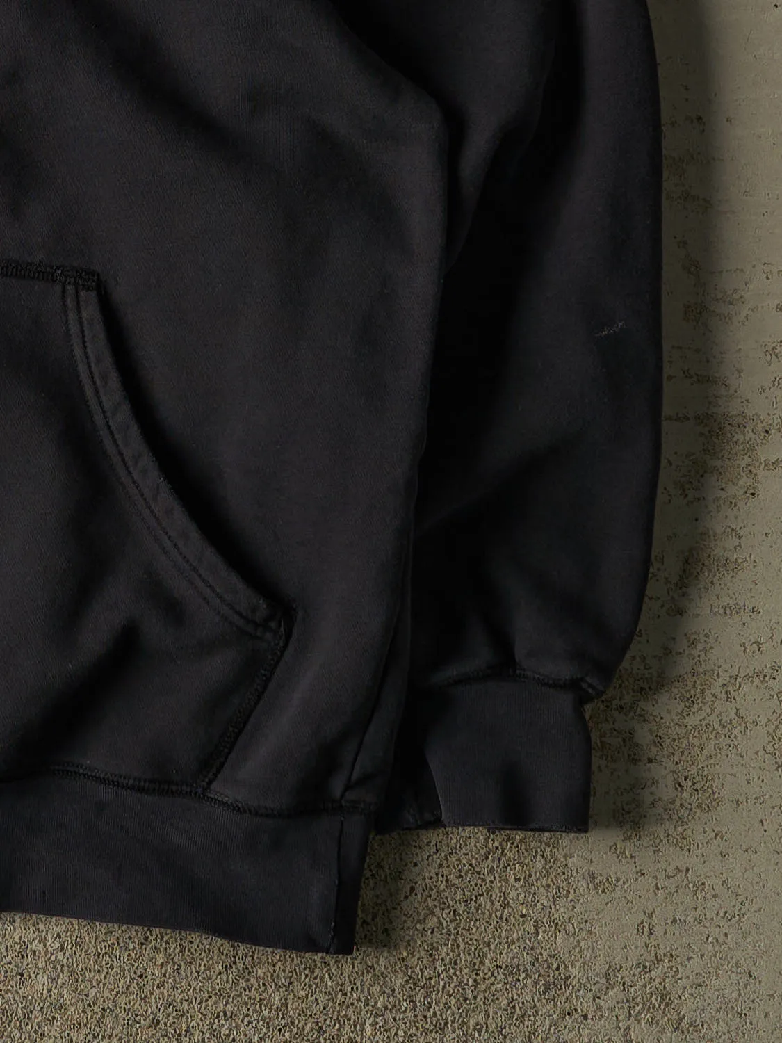 Vintage 90s Black Adidas Embroidered Hoodie (XL/XXL) sold by Rebalance Vintage product image thumbnail 4