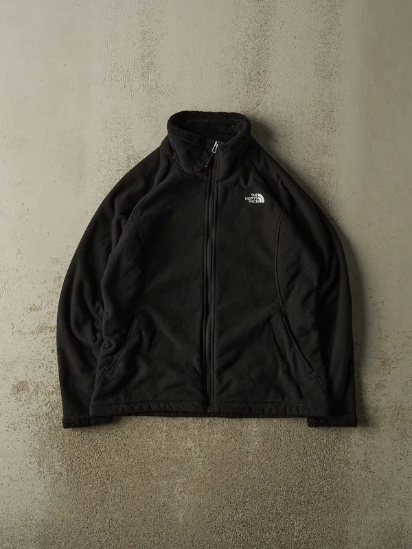 Vintage 90s Black The North Face Zip Up Fleece (S/M) made by Rebalance Vintage
