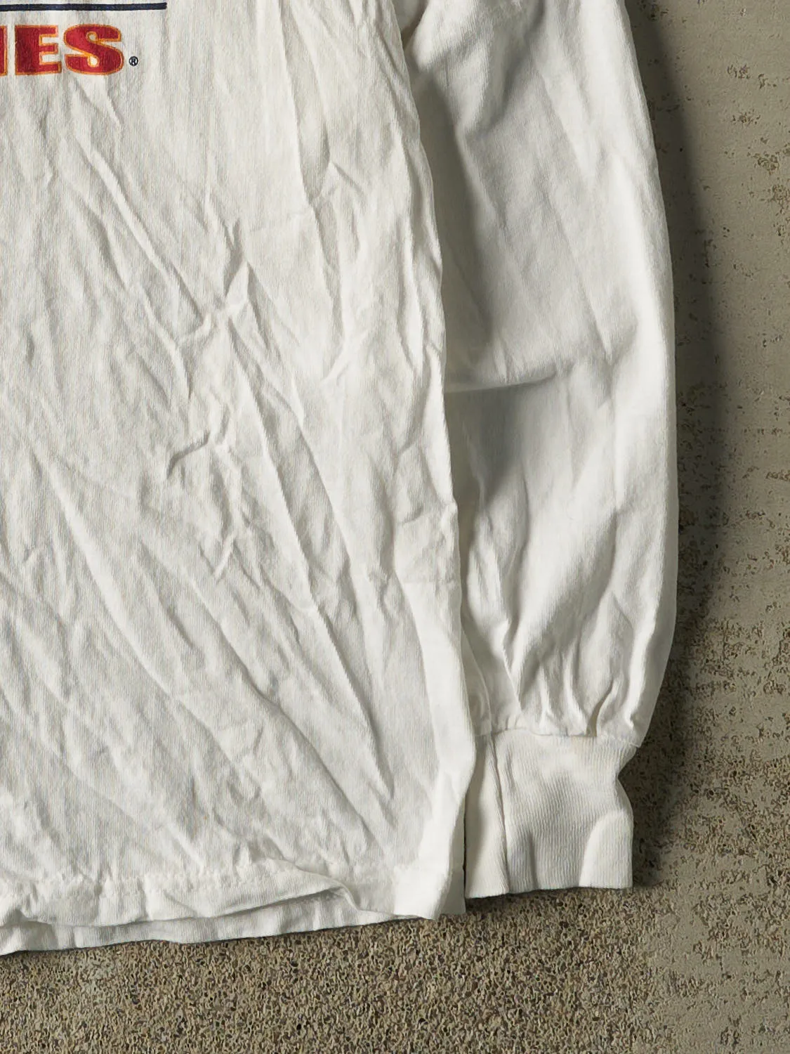 Vintage 00' White Iowa State Cyclones Long Sleeve (S/M) sold by Rebalance Vintage product image thumbnail 3