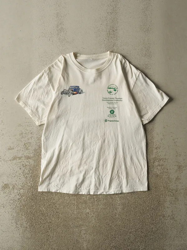 Vintage 08' White Vance County Tourism Tee (M/L) made by Rebalance Vintage