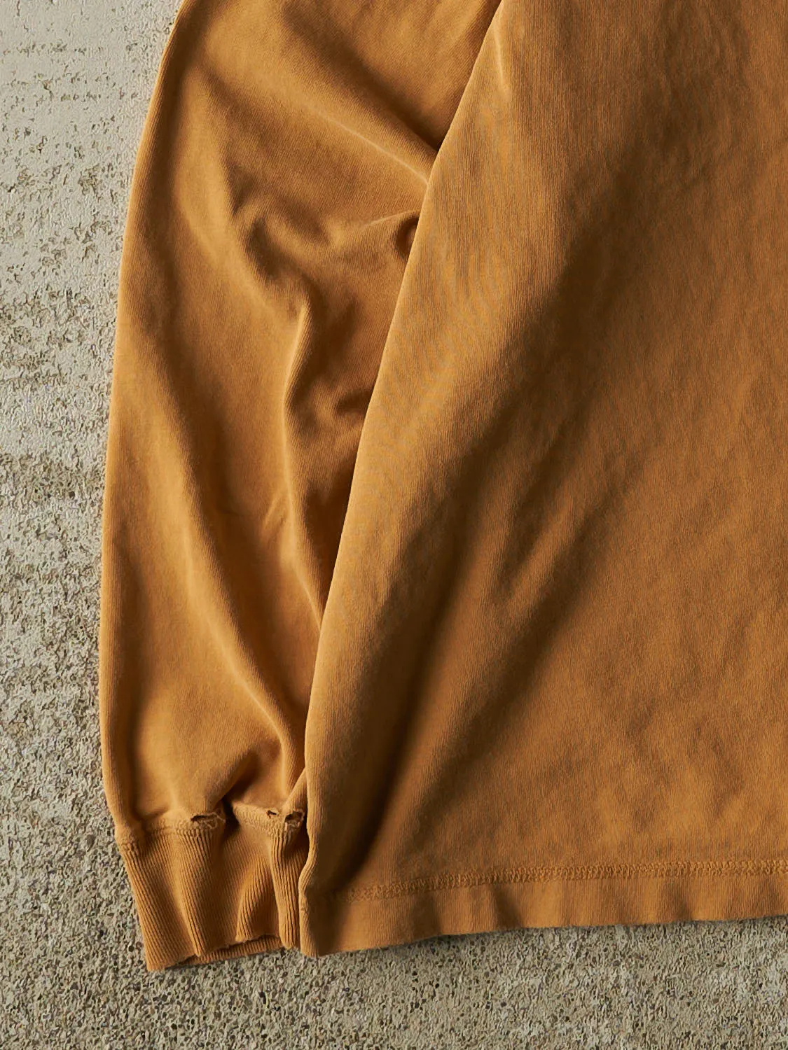 Vintage 90s Camel Cabela's Quarter Button Long Sleeve (L/XL) sold by Rebalance Vintage product image thumbnail 3