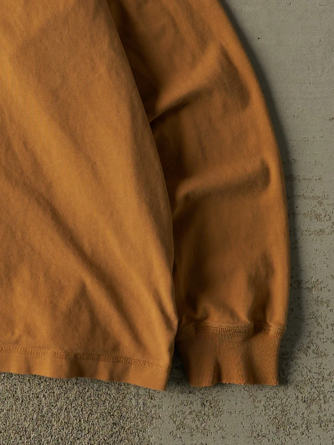 Vintage 90s Camel Cabela's Quarter Button Long Sleeve (L/XL) sold by Rebalance Vintage product image thumbnail 4