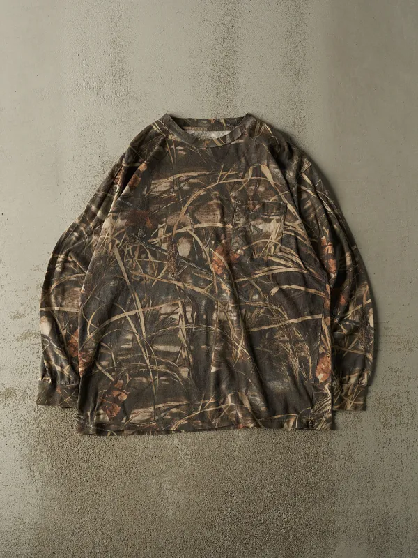Vintage Y2K Camo Cabela's x Advantage Max Pocket Long Sleeve (XL) made by Rebalance Vintage