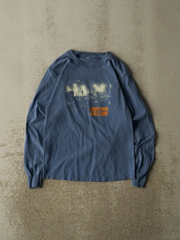 Vintage 09' Slate Blue Dave Matthews Band Long Sleeve (XS/S) made by Rebalance Vintage