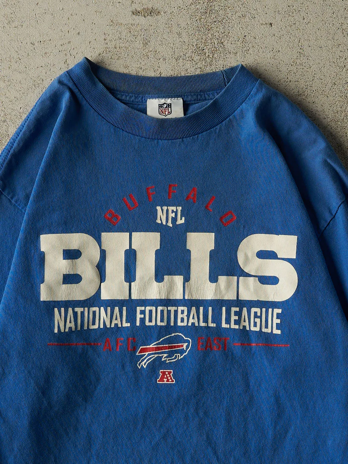 Vintage Y2K Blue Buffalo Bills Long Sleeve (S/M) sold by Rebalance Vintage product image thumbnail 2