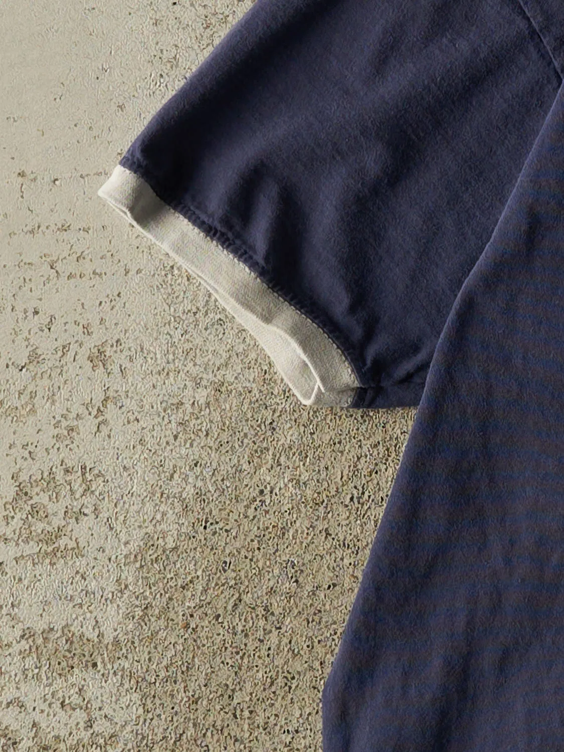 Vintage Y2K Navy Blue Bose Ringer Tee (M) sold by Rebalance Vintage product image thumbnail 4