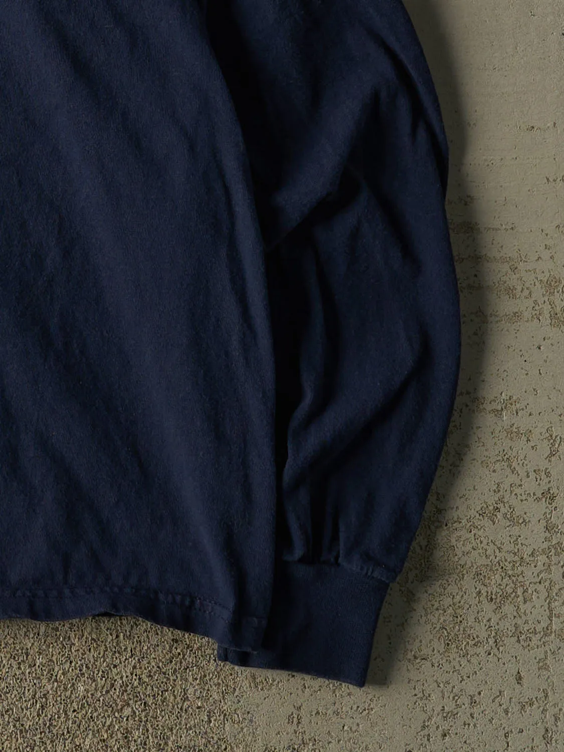 Vintage Y2K Navy Blue New England Patriots Long Sleeve (L/XL) sold by Rebalance Vintage product image thumbnail 4