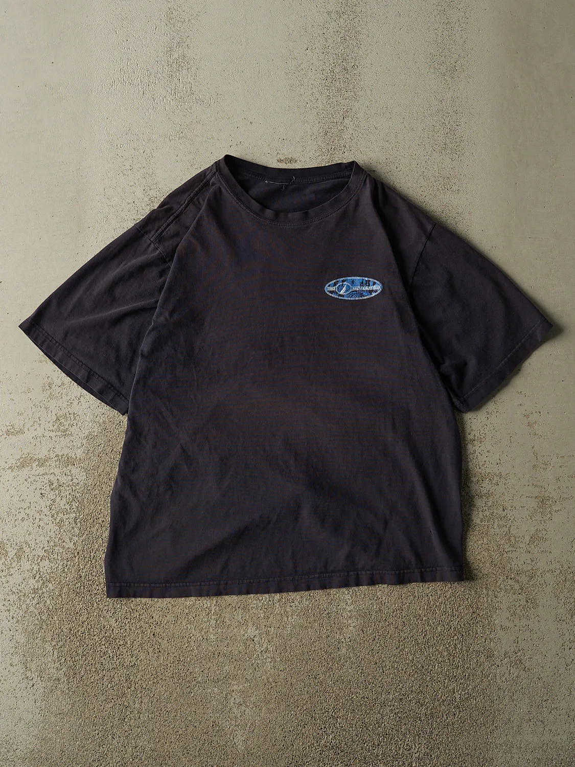 Vintage 90s Navy Blue Nautica Surf Club Tee (M/L) sold by Rebalance Vintage