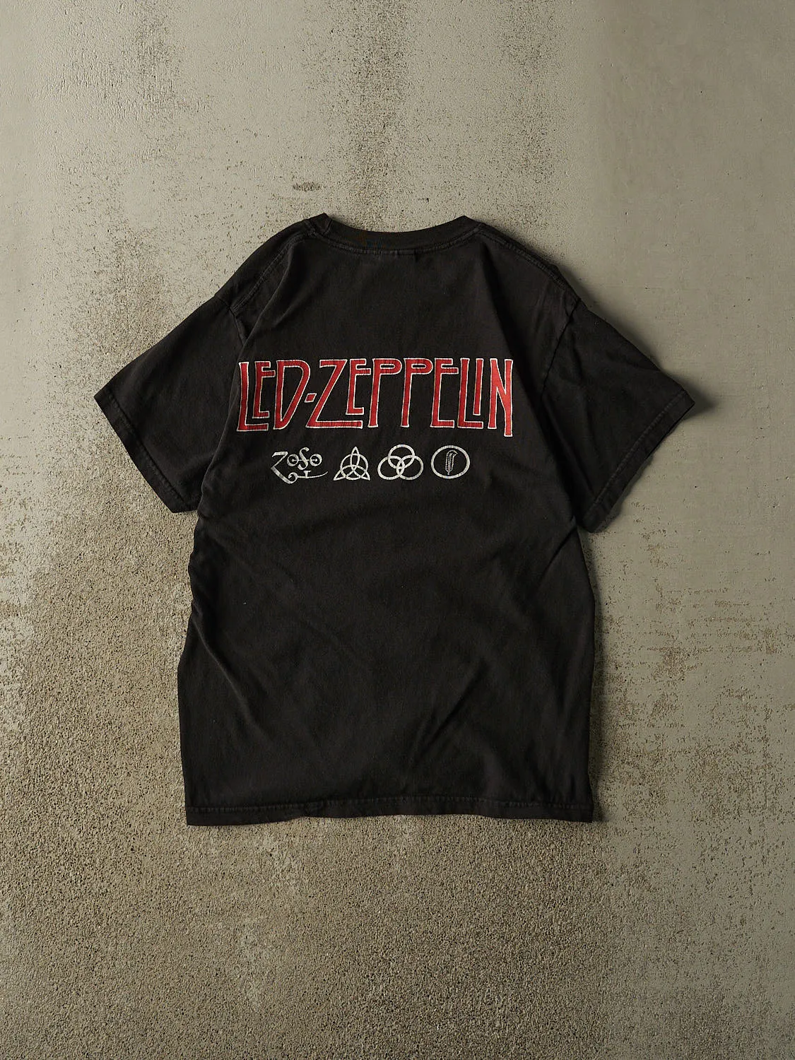Vintage 03' Black Led Zeppelin Band Tee (S/M) sold by Rebalance Vintage product image thumbnail 2