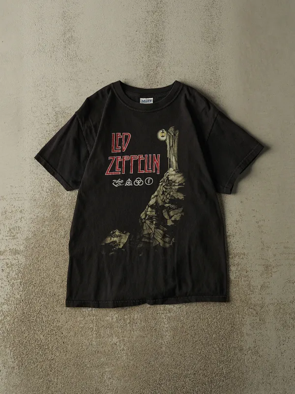 Vintage 03' Black Led Zeppelin Band Tee (S/M) made by Rebalance Vintage