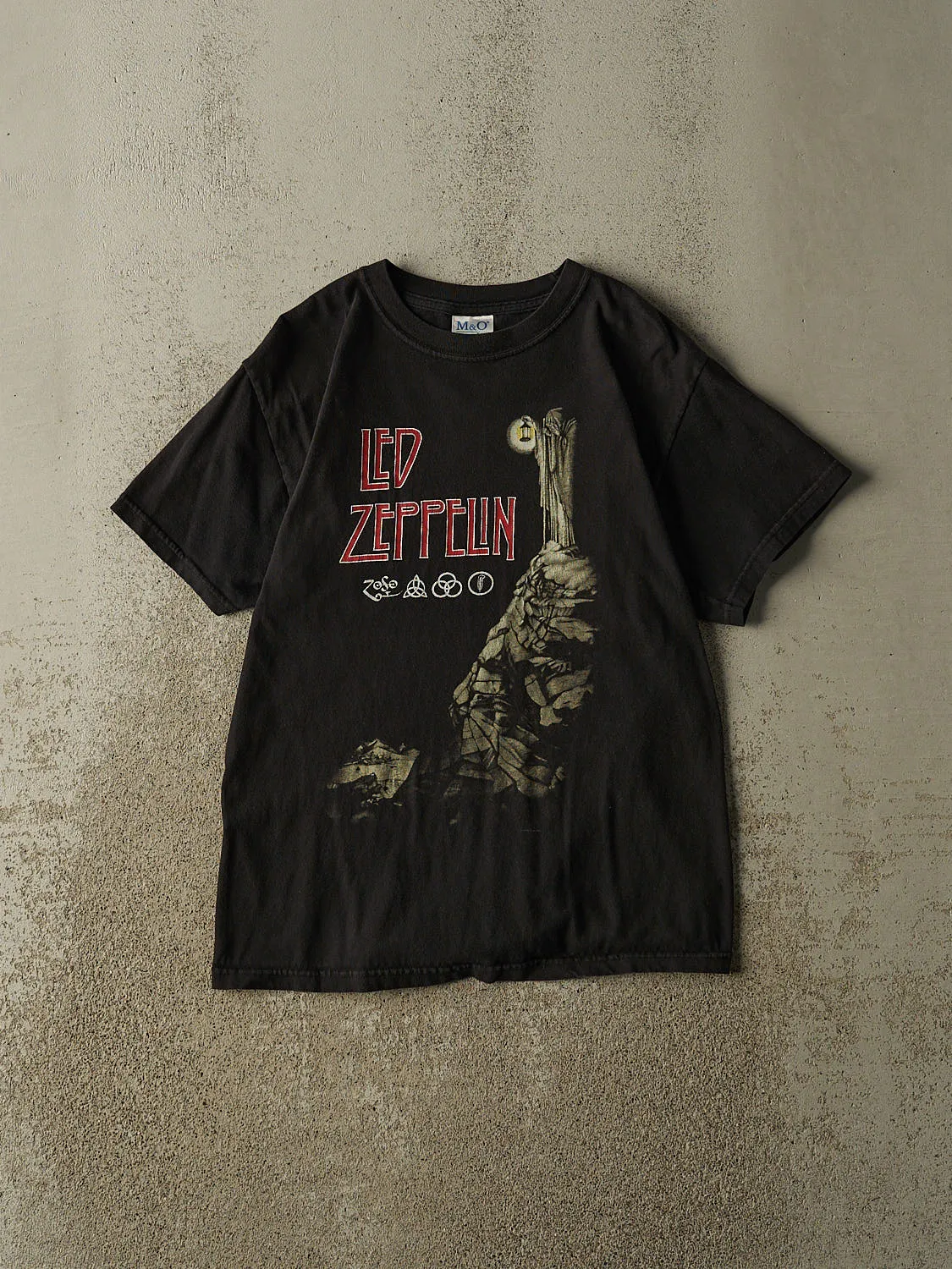 Vintage 03' Black Led Zeppelin Band Tee (S/M) sold by Rebalance Vintage