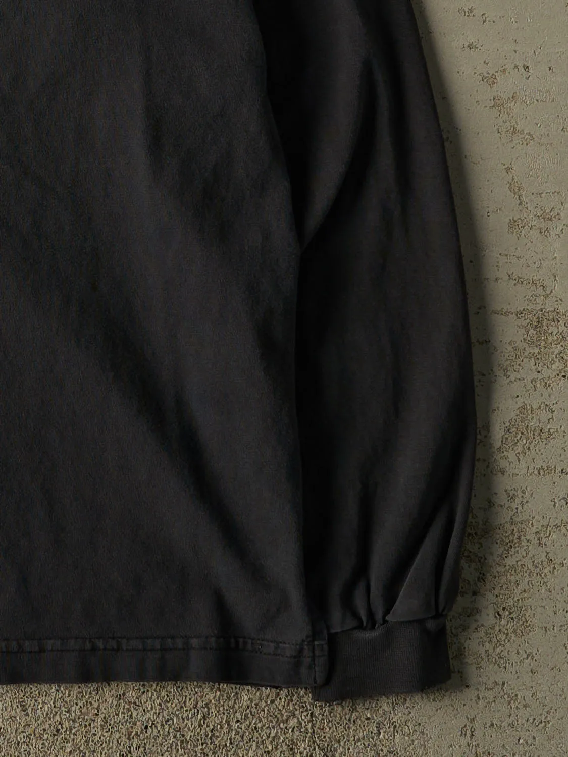 Vintage 90s Faded Black Reebok Mock Neck Long Sleeve (L/XL) sold by Rebalance Vintage product image thumbnail 3