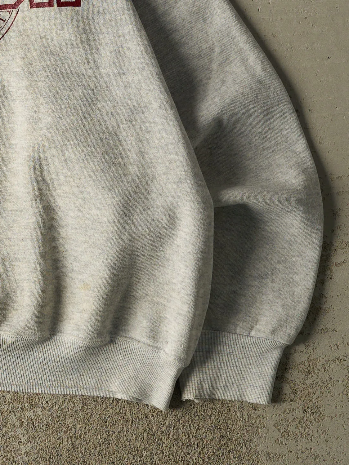 Vintage 80s Heather Grey Virginia Polytechnic Crewneck (M/L) sold by Rebalance Vintage product image thumbnail 3