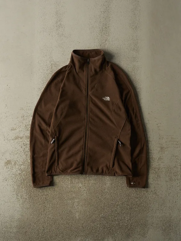 Vintage Y2K Brown The North Face Zip Up Fleece (S/M) made by Rebalance Vintage