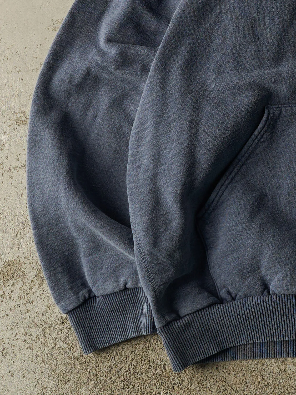 Vintage 90s Washed Blue Wind River Blank Hoodie (XXL/XXXL) sold by Rebalance Vintage product image thumbnail 3