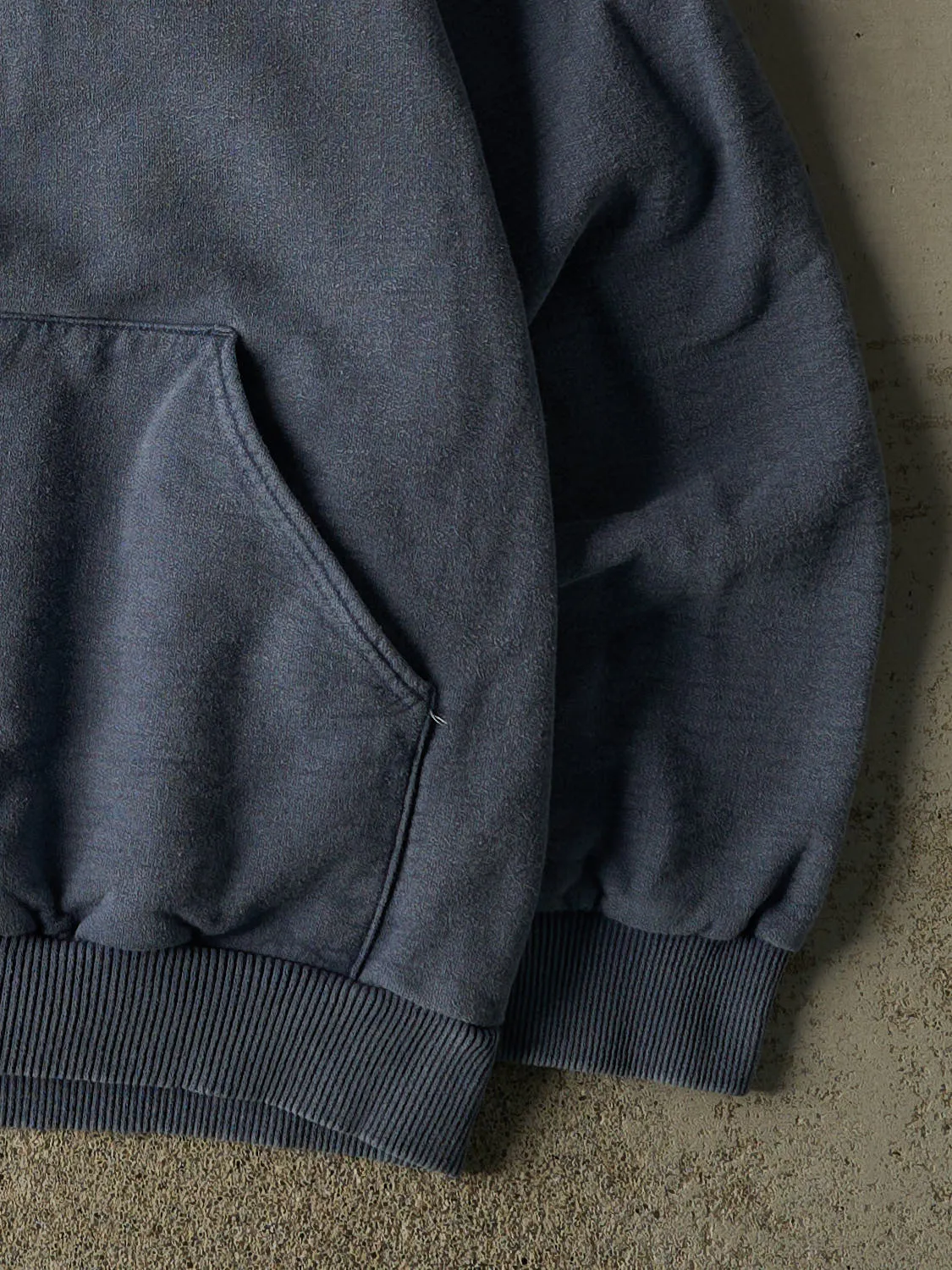 Vintage 90s Washed Blue Wind River Blank Hoodie (XXL/XXXL) sold by Rebalance Vintage product image thumbnail 4