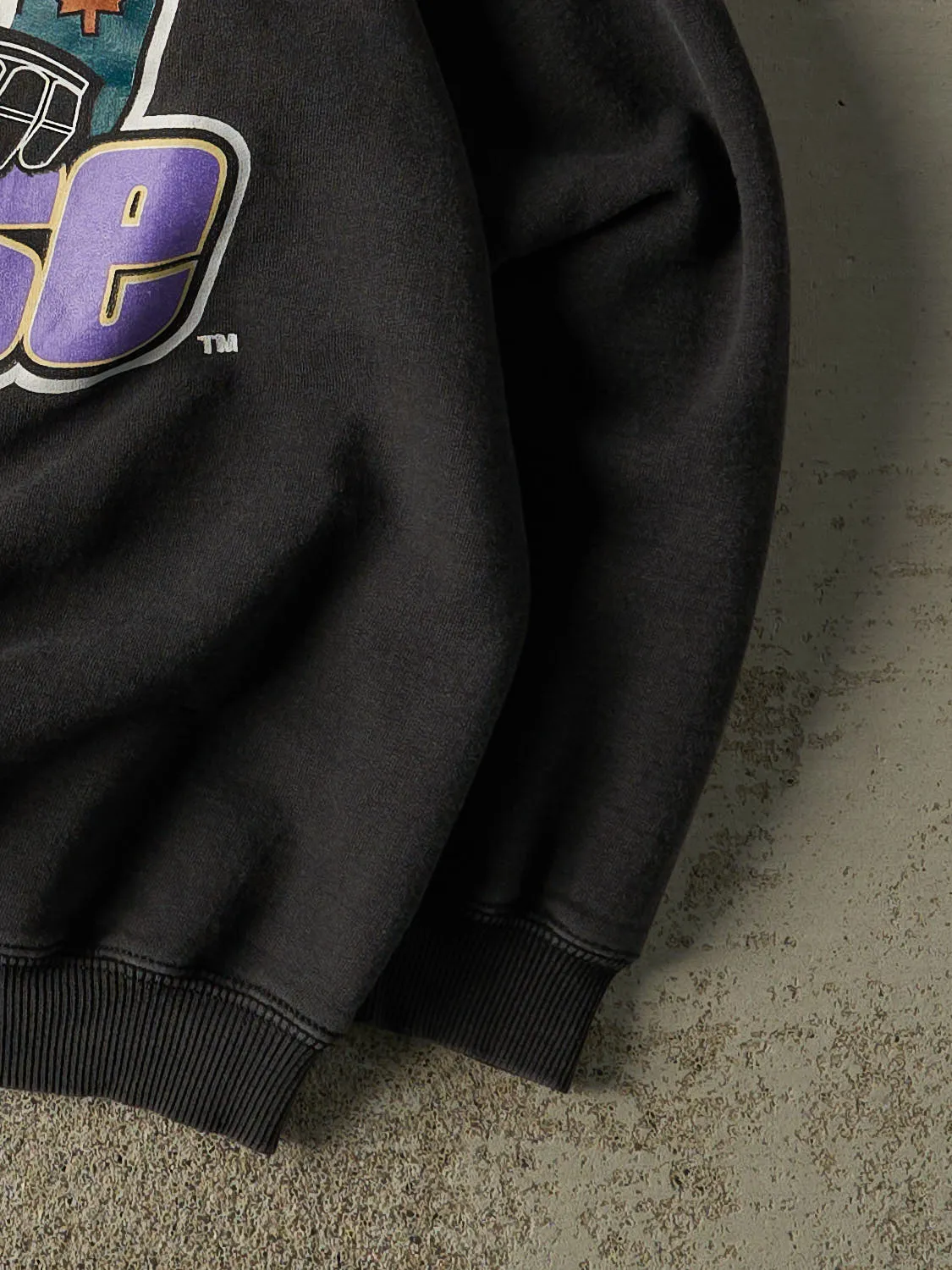 Vintage 90s Faded Black Manitoba Moose Crewneck (M/L) sold by Rebalance Vintage product image thumbnail 4