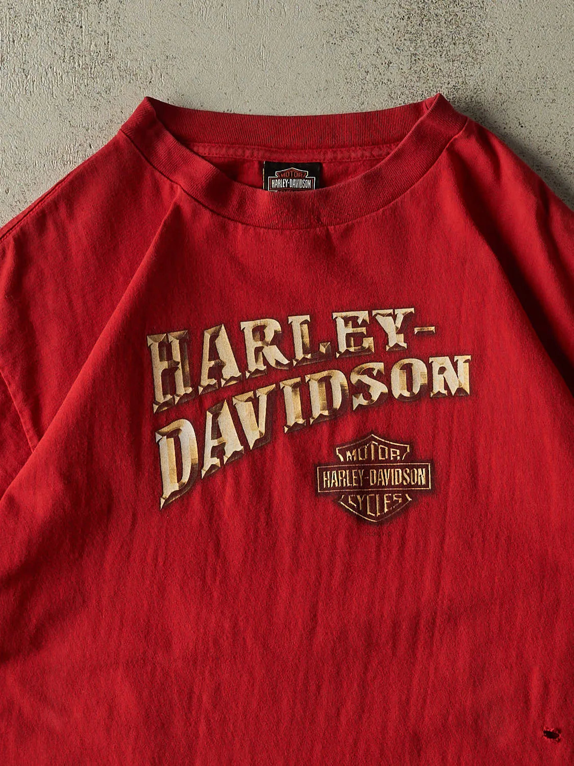 Vintage 03' Red Harley Davidson Orlando FL Tee (L/XL) sold by Rebalance Vintage product image thumbnail 3
