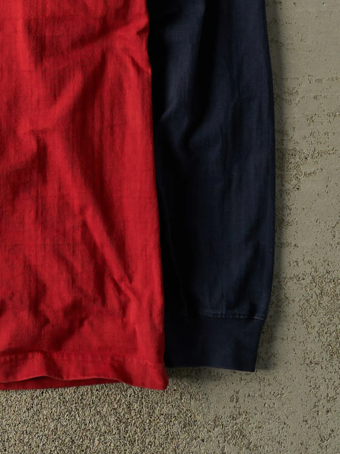 Vintage Y2K Red Striped Long Sleeve (L/XL) sold by Rebalance Vintage product image thumbnail 4